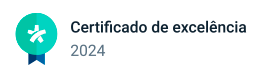 Selo Certificado de excelência Doctoralia 2024